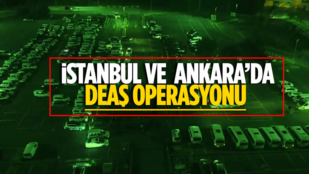 İstanbul’daki DEAŞ’a karşı yapılan Bozdoğan-21  operasyonunda 48 kişi gözaltına alındı