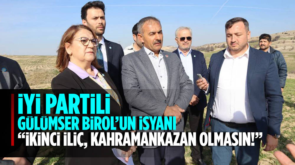  İyi Partili Gülümser Birol, Orhaniye Köyündeki maden çalışmaları için “İkinci İliç olmasın” uyarısı yaptı