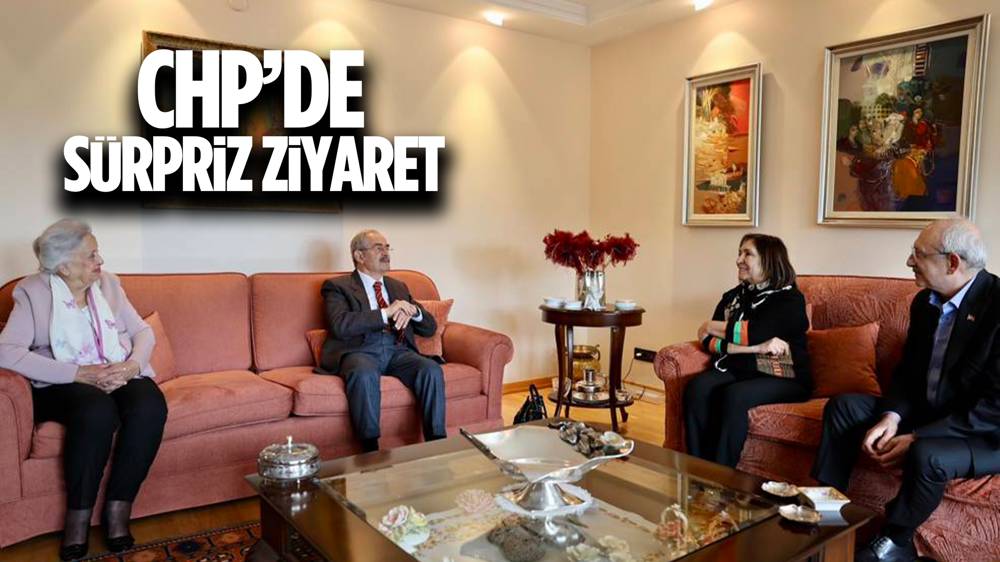 Kemal Kılıçdaroğlu'ndan Yılmaz Büyükerşen'e ziyaret!