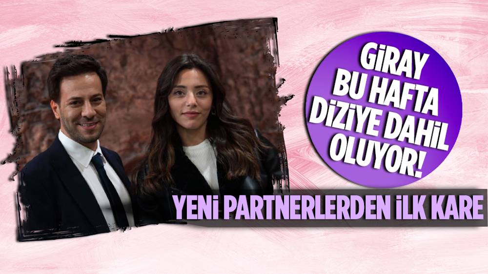 Kızılcık Şerbeti’nin Doğa’sından yeni partneri Giray’la ilk kare!