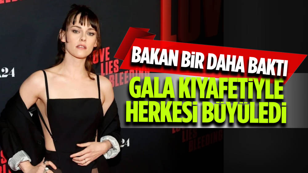 Kristen Stewart'ın gala kıyafeti olay oldu