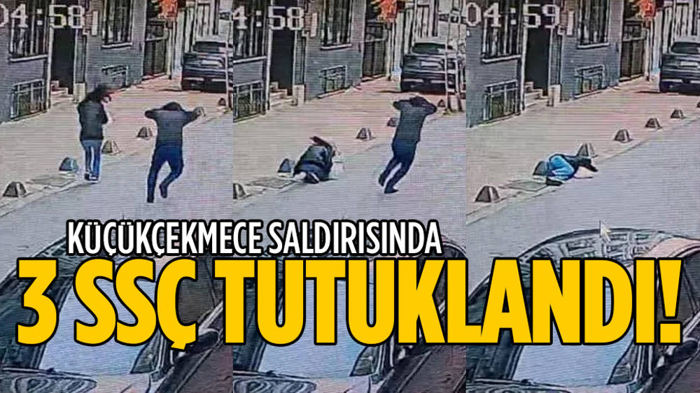 Küçükçekmece saldırganı 3 çocuk tutuklandı