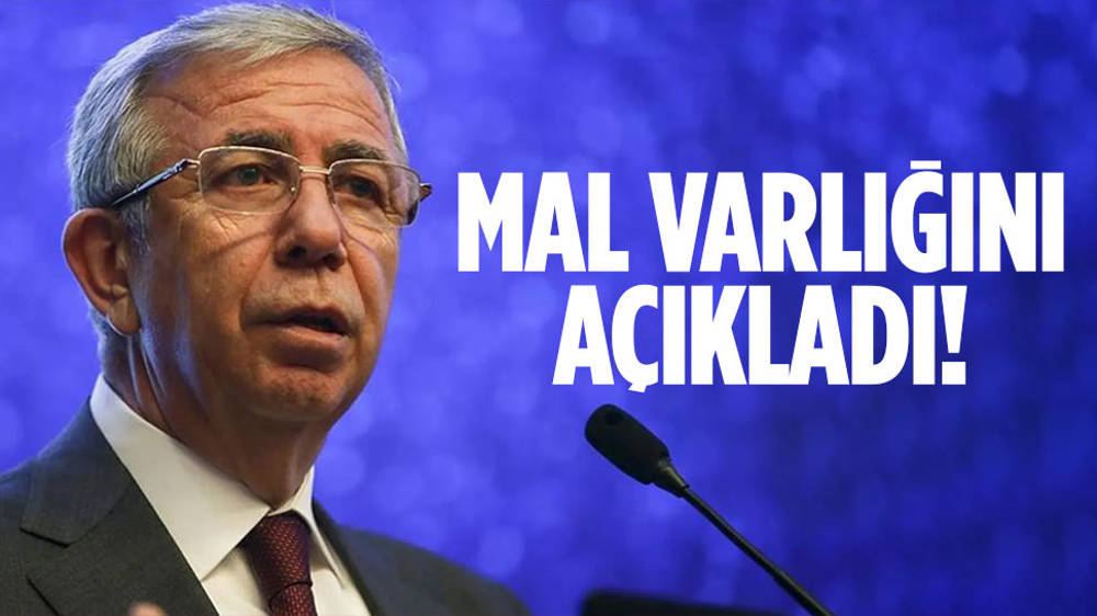 Mansur Yavaş mal varlığını açıkladı