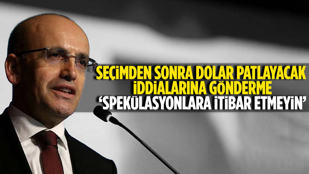 Mehmet Şimşek'ten “kasıtlı dolaşıma sokulan spekülasyonlara itibar etmeyin “ mesajı