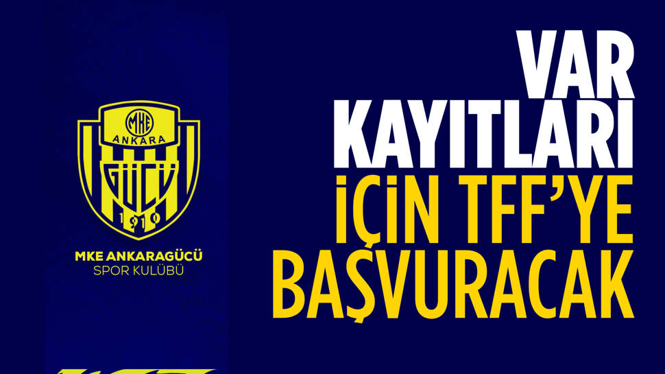 MKE Ankaragücü, TFF'ye başvuracak!