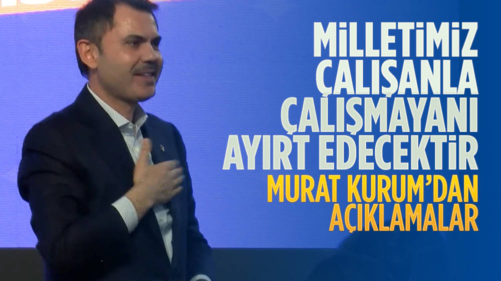 Murat Kurum İBB Başkanı Ekrem İmamoğlu'na yüklendi