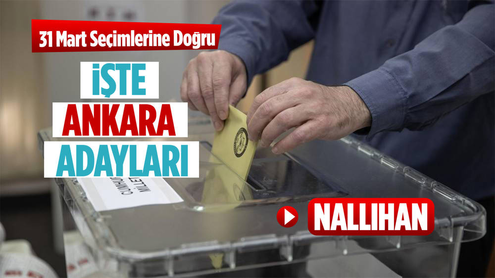 Nallıhan Belediyesi hangi partide? Nallıhan Belediye başkanı kimdir? Nallıhan Belediye başkan adayları