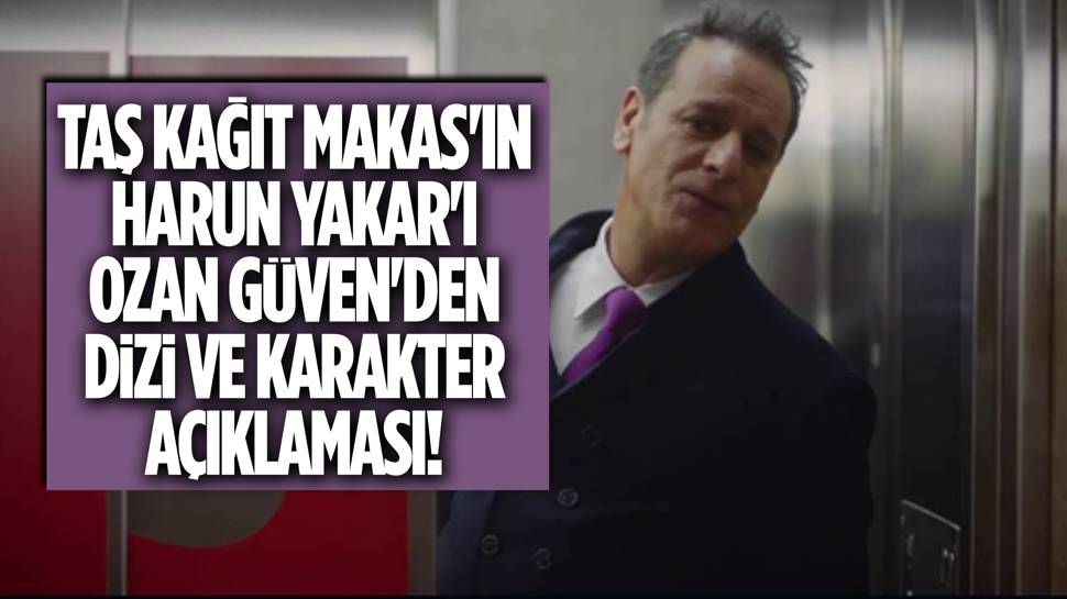 Ozan Güven'den 'Taş Kağıt Makas' açıklaması!