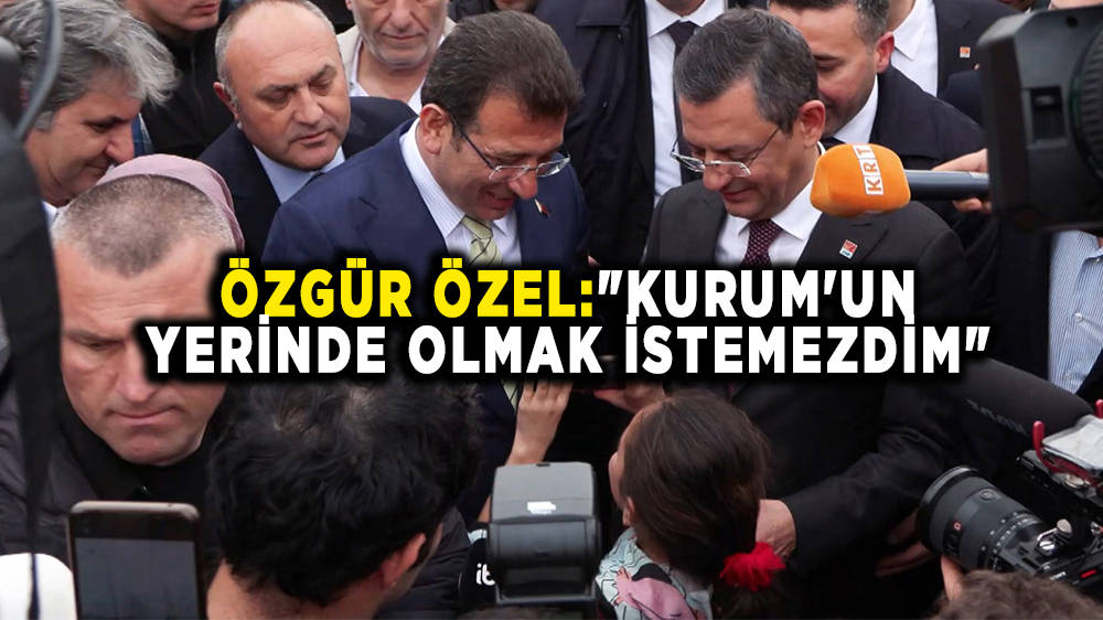 Özgür Özel ve İmamoğlu Ümraniye'den seslendi