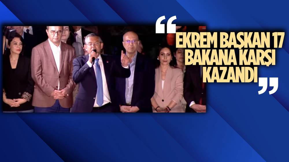 Özgür Özel'den 17 bakan vurgusu 