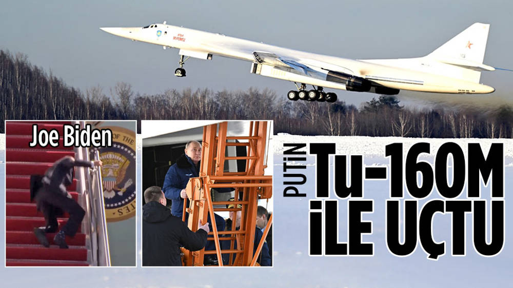 Putin, Tu-160M ile uçtu