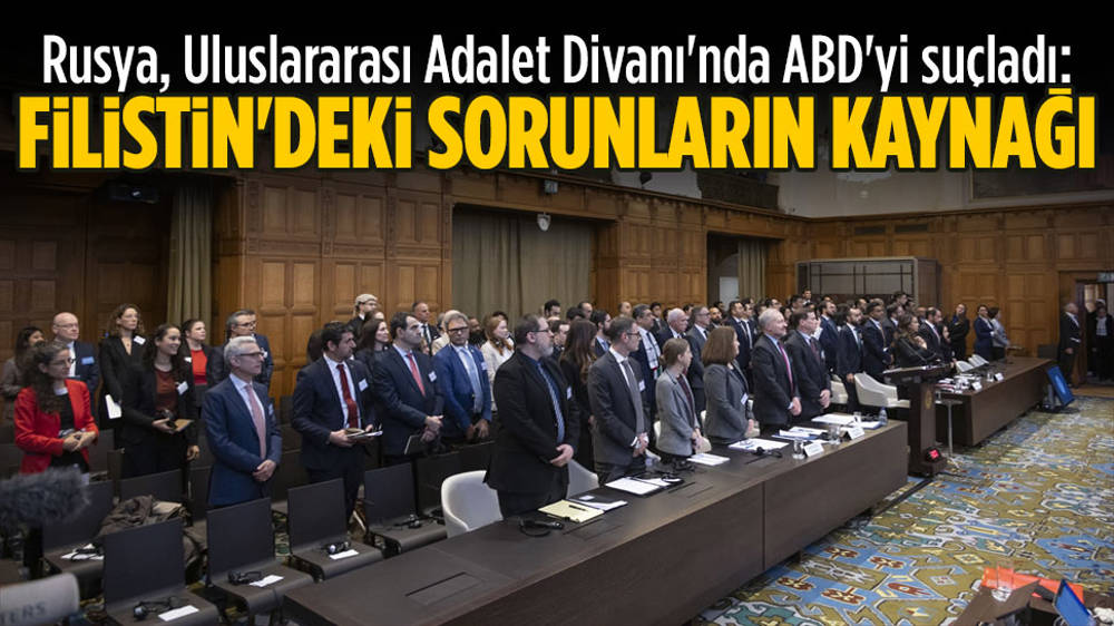 Rusya, UAD’de, ABD’yi “Filistin’deki sorunların kaynağı” gösterdi