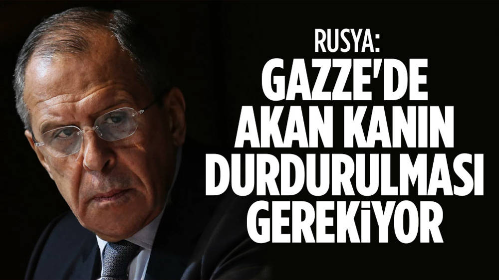 Rusya’dan Gazze açıklaması: Akan kanın durdurulması gerekiyor