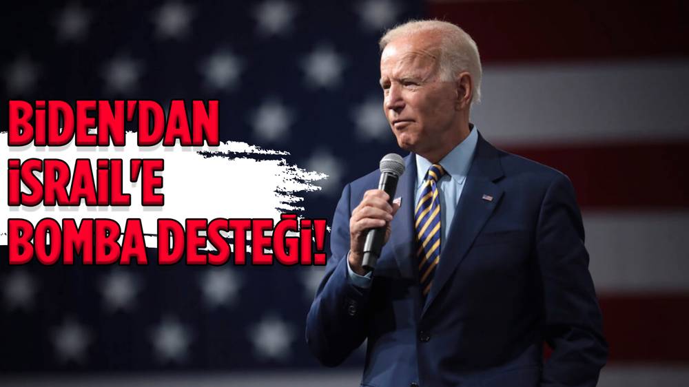 Sanders: Biden İsrail'e destek veriyor