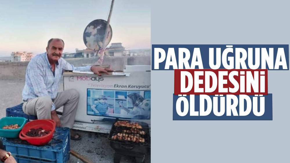 Sevgilisiyle bir oldu dedesini öldürdü! 