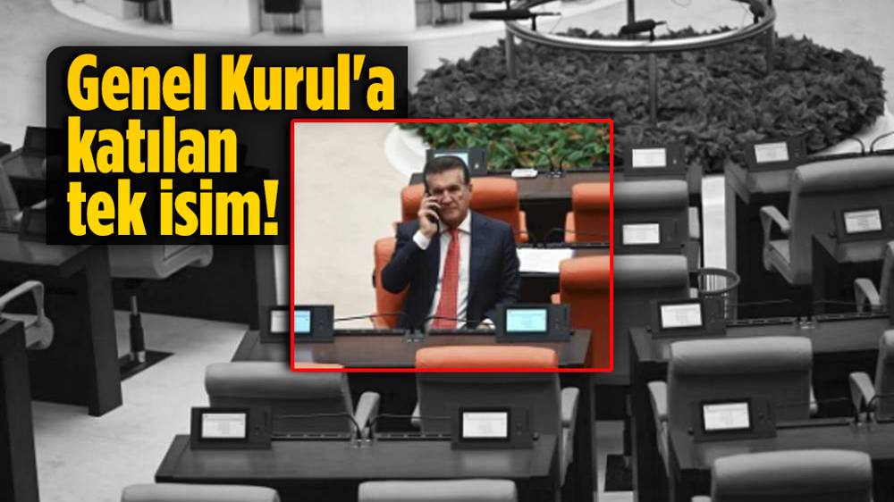 TBMM Genel Kurulu'nun toplanması bekleniyordu... Sadece Mustafa Sarıgül katıldı 