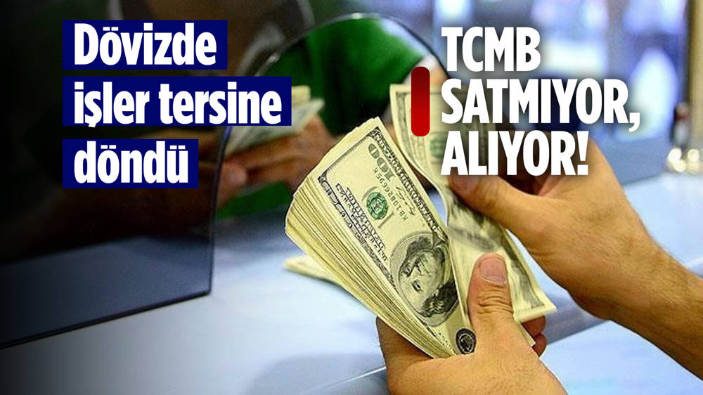 TCMB, uzun süre sonra dövizde alıcı pozisyonunda