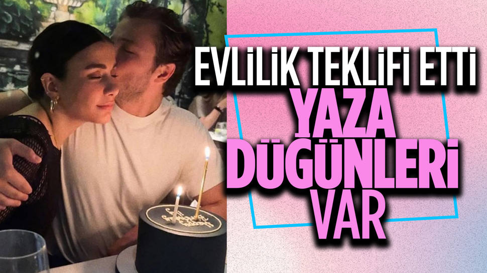 Tolga Sarıtaş, sevgilisi Zeynep Mayruk'a evlilik teklif etti!