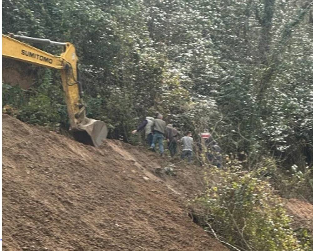 Trabzon'da 3 işçi göçük altında kaldı!