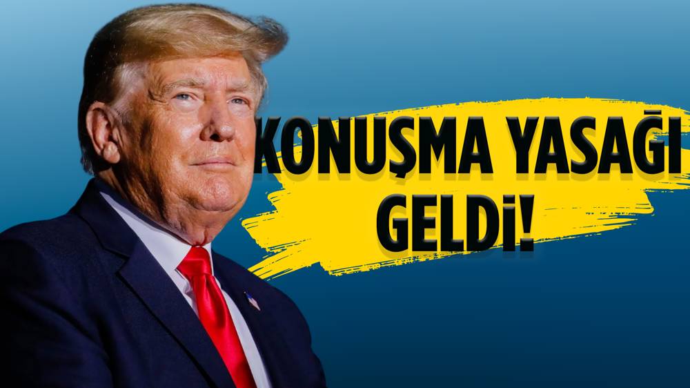 Trump’a konuşma yasağı geldi!