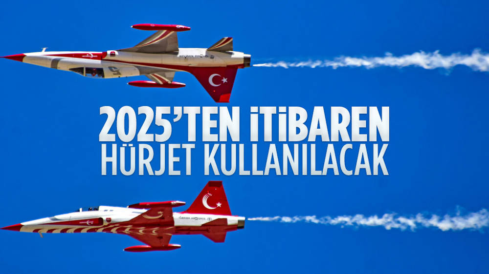 Türk Yıldızları 2025’ten itibaren Hürjet’i kullanacak