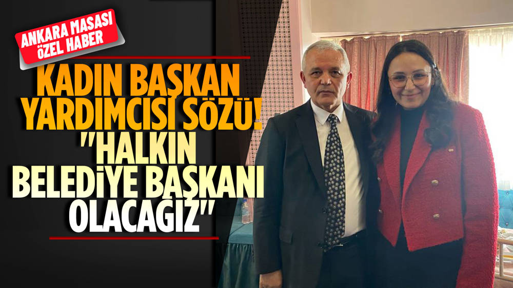 Veli Gündüz Şahin'den 'halkın başkanı olacağız' vurgusu!