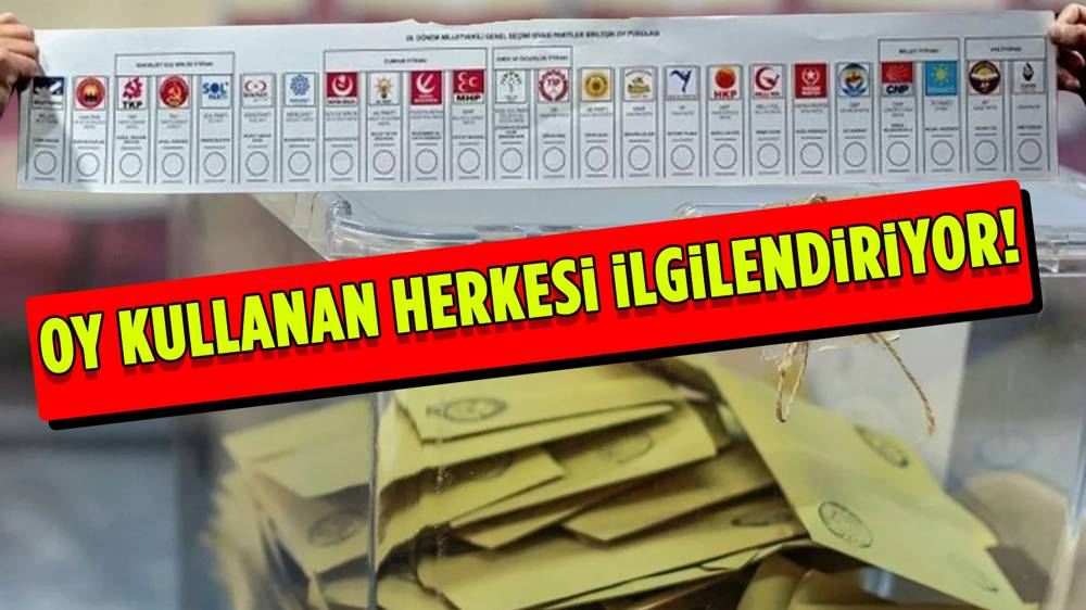 YSK oy pusulasının değişmesine karar verdi 