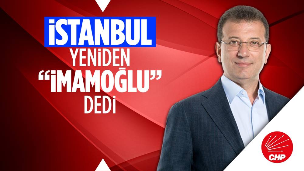 31 Mart'ta İstanbul'un kazananı Ekrem İmamoğlu oldu!