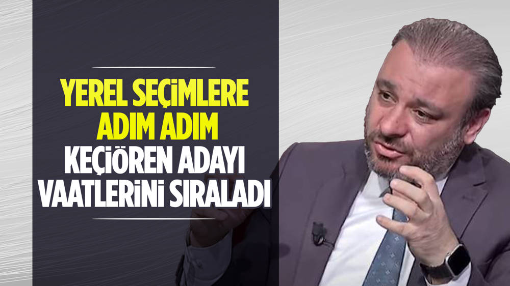 AK Parti Keçiören adayı Zafer Çoktan, vaatlerini anlattı!