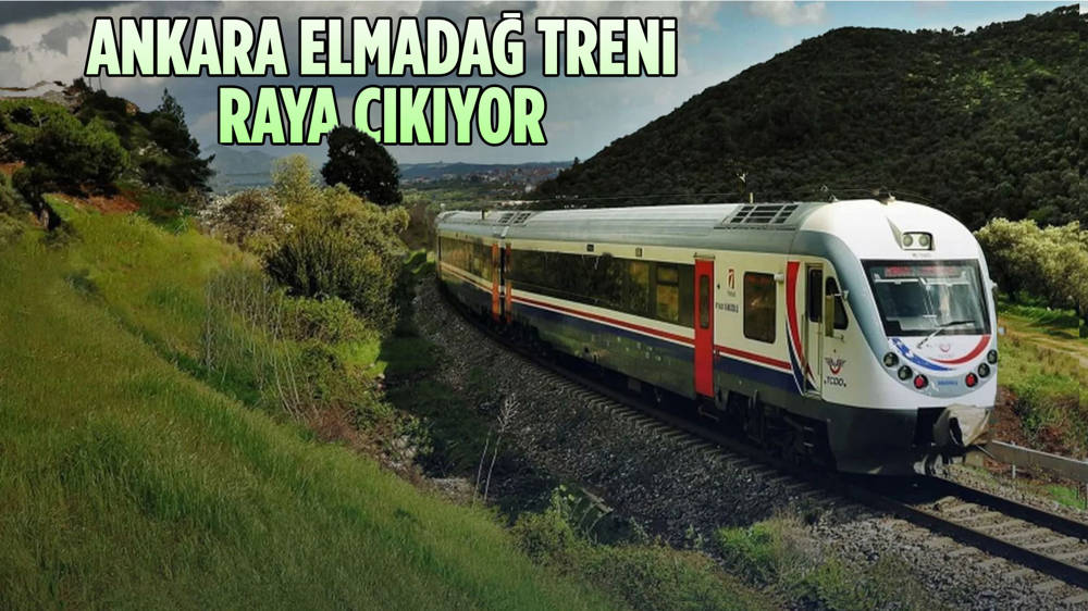 Ankara-Elmadağ bölgesel treni sefere başlıyor