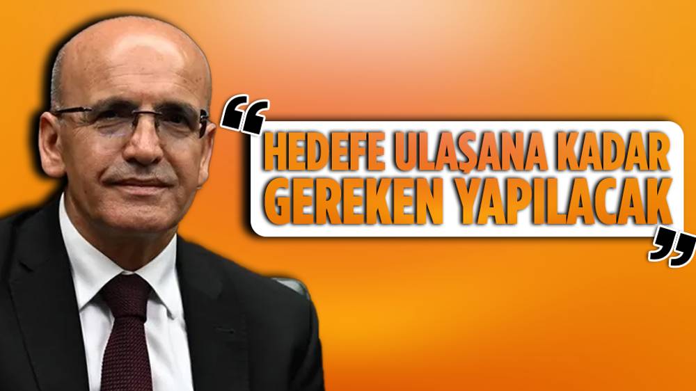 Bakan Şimşek'ten enflasyon rakamlarına ilk yorum 