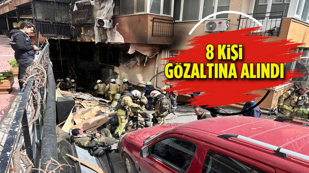 Beşiktaş'ta gece kulübü yangınına ilişkin gözaltı sayısı 8'e yükseldi