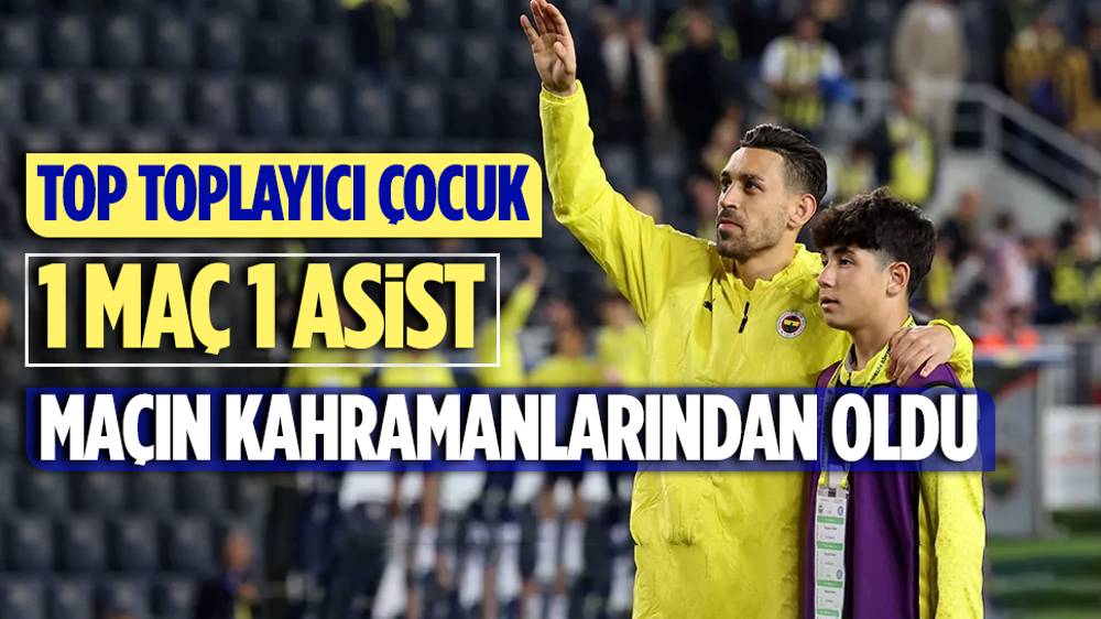 Fenerbahçe'de top toplayıcı Mustafa Okkalı'nın asisti gündem oldu