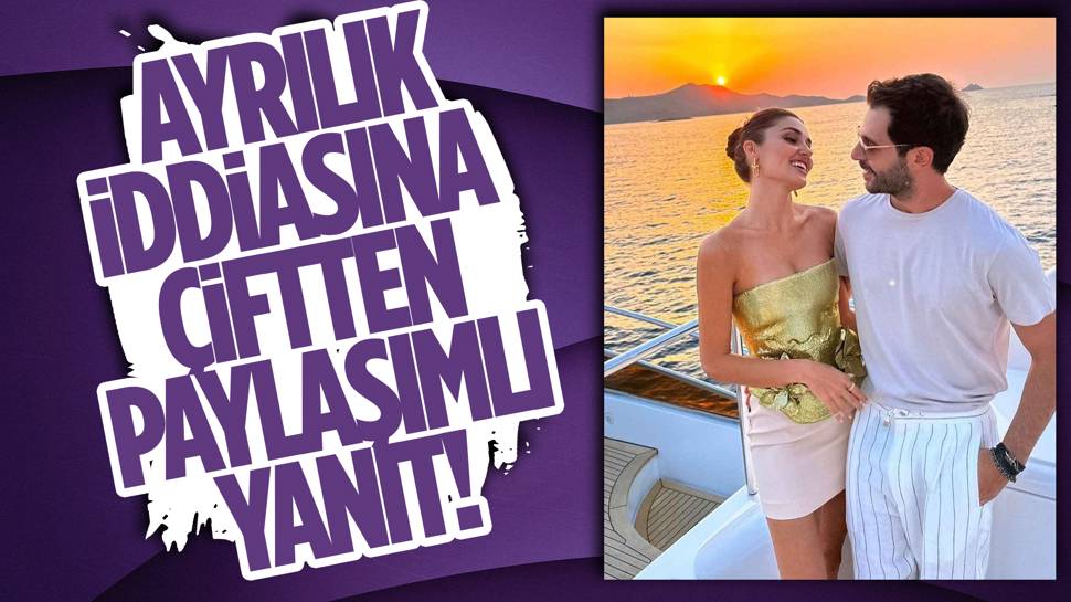 Hande Erçel ve Hakan Sabancı ayrıldı mı? Fotoğraflı yanıt 