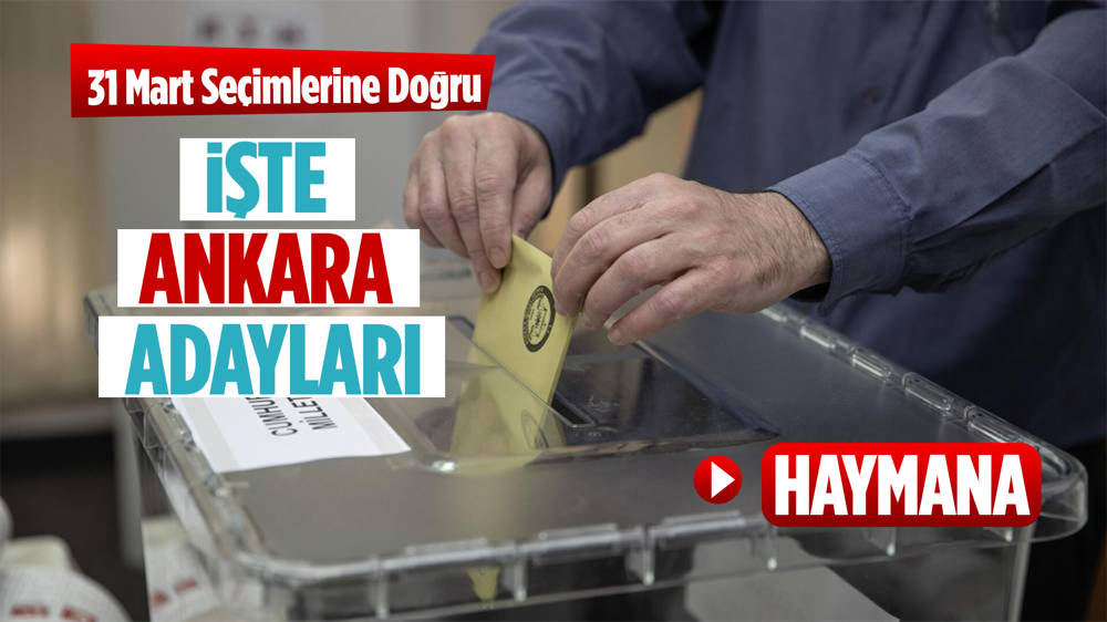 Haymana Belediyesi hangi partide? Haymana Belediye başkanı kimdir? Haymana Belediye başkan adayları