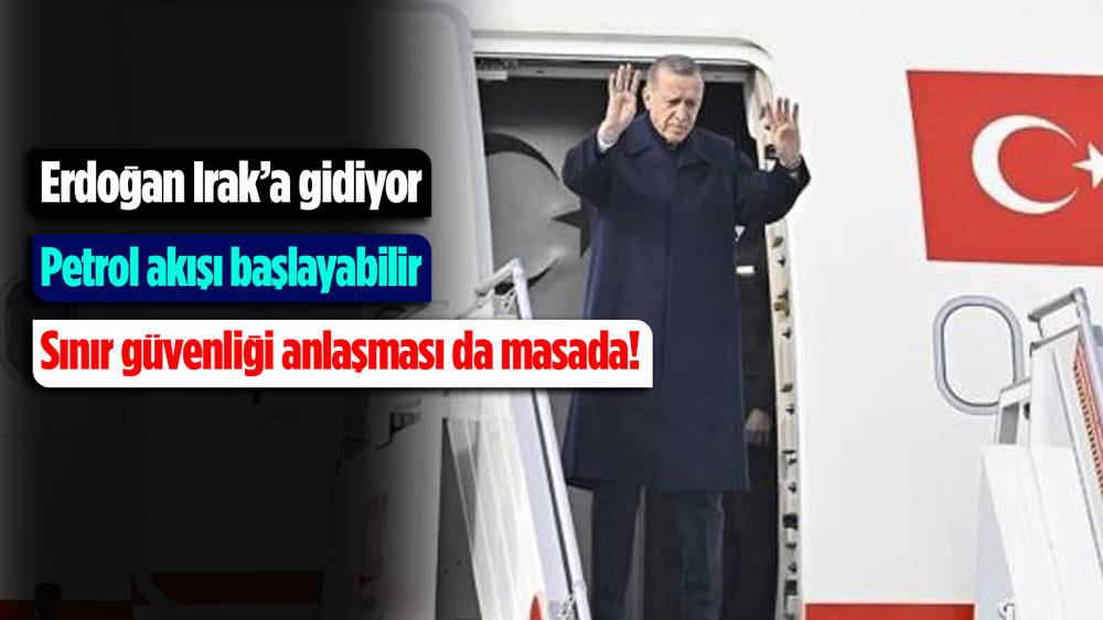 Iraklı uzmanlardan , “Cumhurbaşkanı Erdoğan'ın ziyaretiyle Irak'tan Türkiye'ye petrol ihracatı yeniden başlayabilir” değerlendirmesi