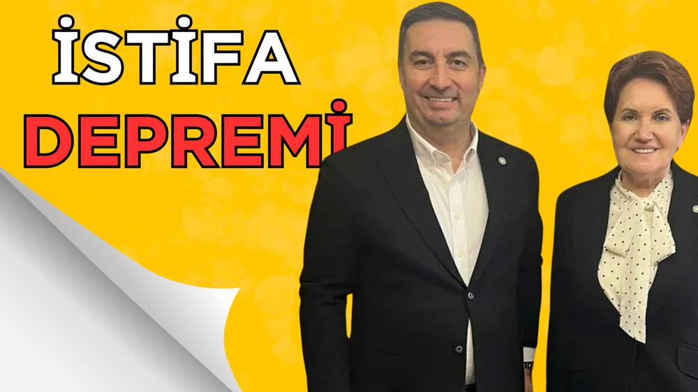 İYİ Parti'den bir istifa daha!