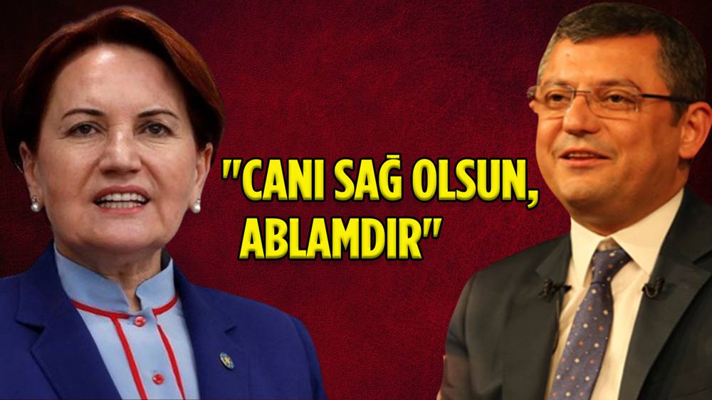 Özgür Özel'den Akşener'e samimi yanıt 