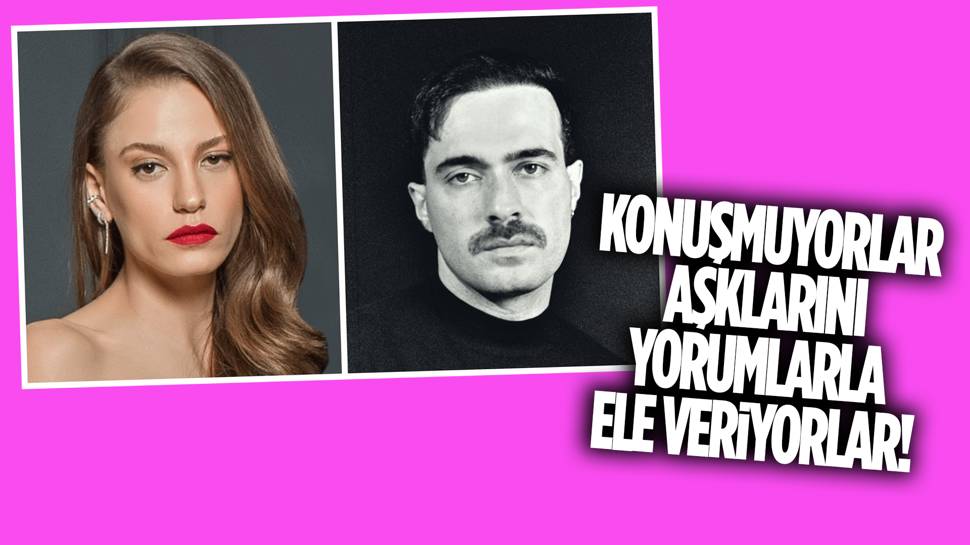 Serenay Sarıkaya ve Mert Demir çiftinden romantik yorumlaşma!