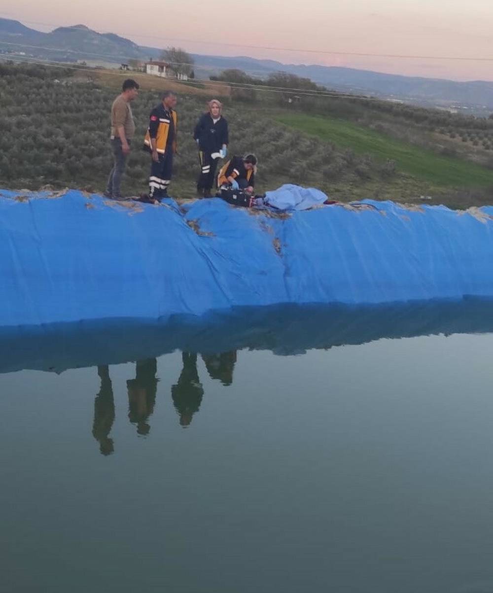 Tarlasındaki sulama havuzunda ölü bulundu