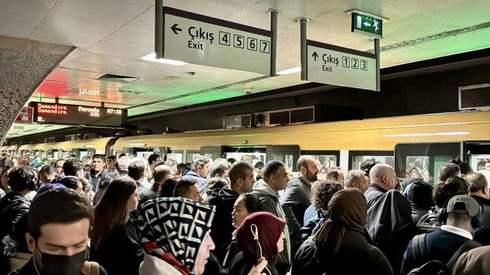 Üsküdar-Samandıra Metro Hattı'nda seferler 72 saat sonra normale döndü