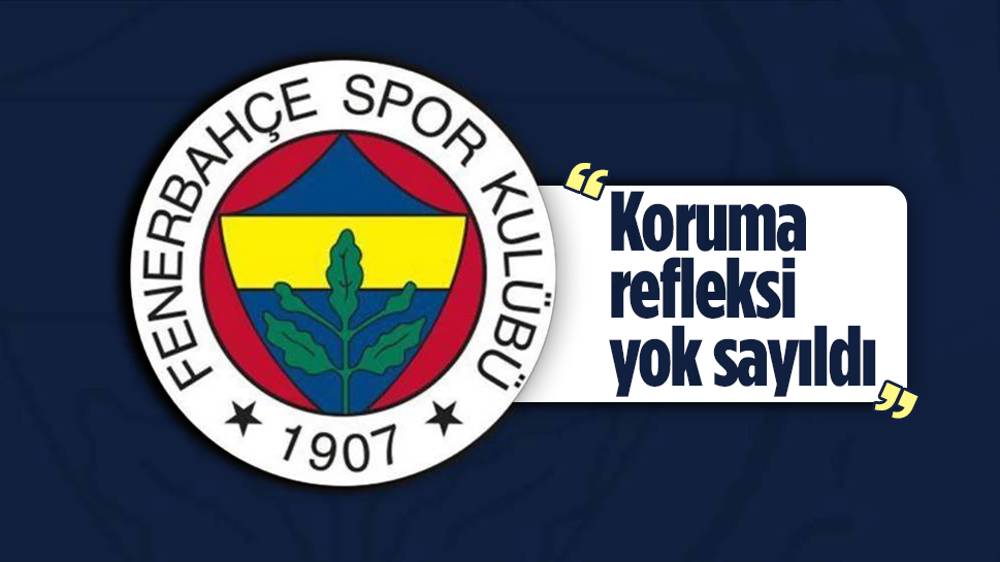 Fenerbahçe'den PFDK  tepki 