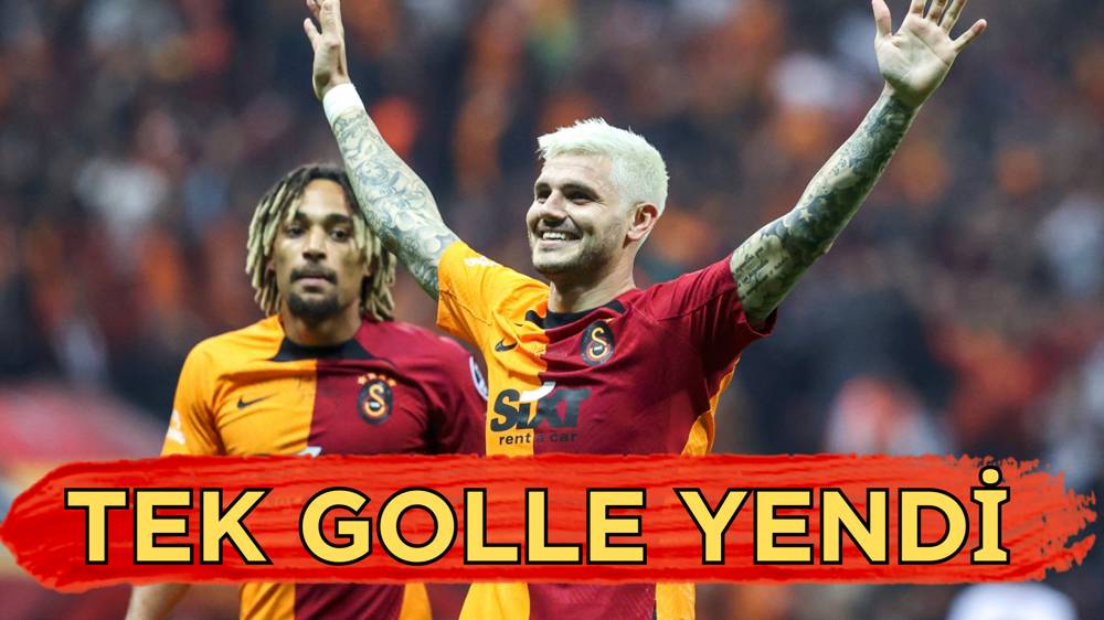 Galatasaray, Hatayspor'u mağlup etti