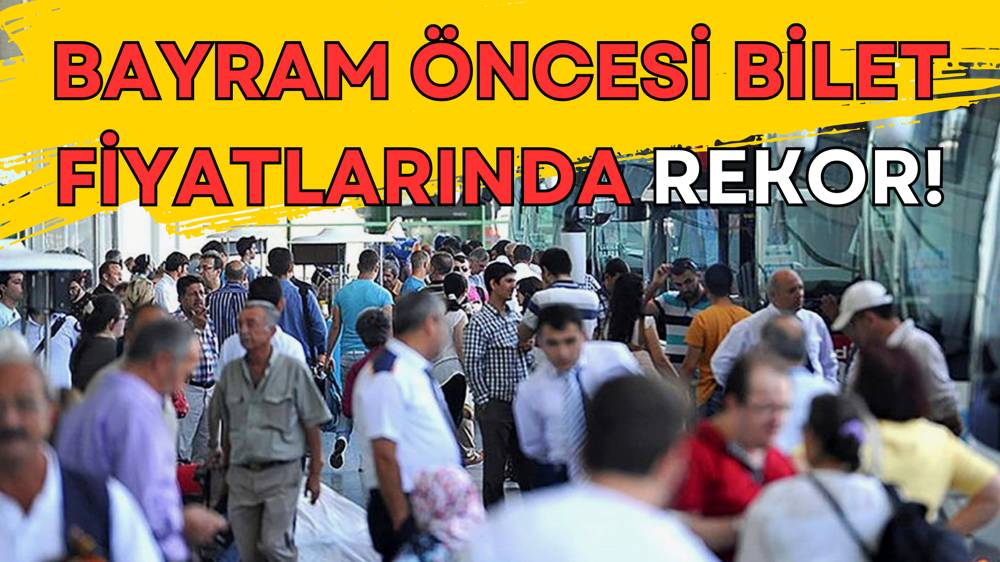 Otogarlarda bayram yoğunluğu! 