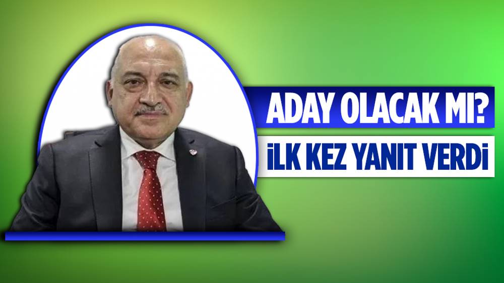 TFF Başkanı Mehmet Büyükekşi'den ''adaylık'' değerlendirmesi