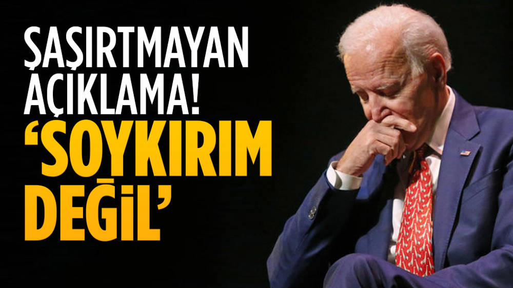 ABD'den şaşırtmayan açıklama: Soykırım değil...