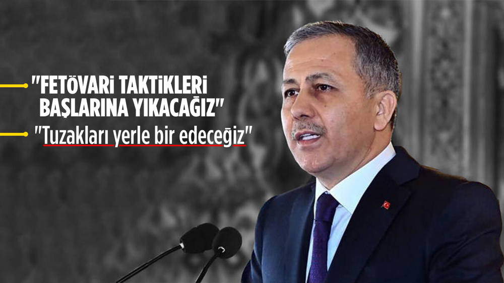 Ali Yerlikaya'dan gözdağı! 