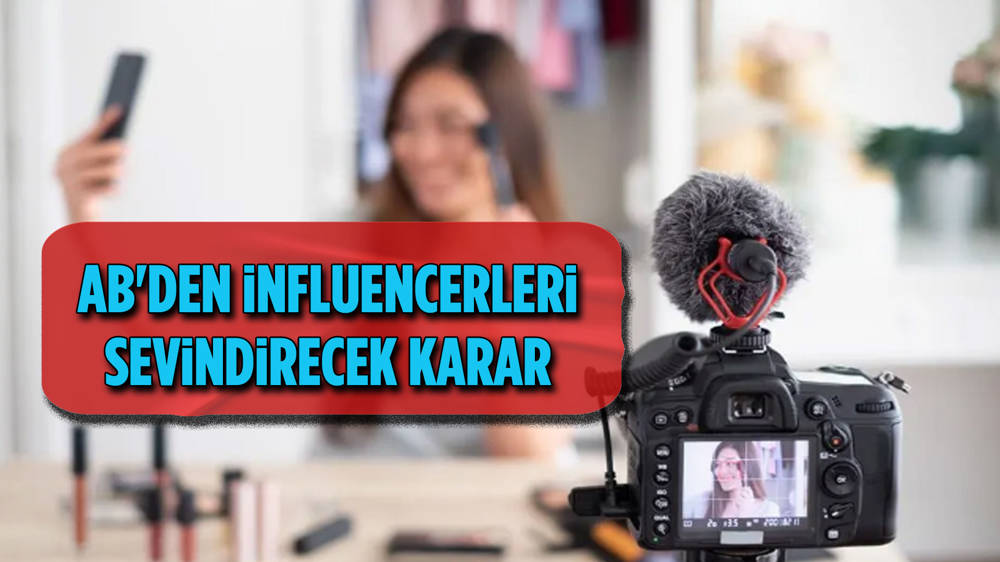 Avrupa Birliği, 'influencer'ların desteklenmesi için karar aldı