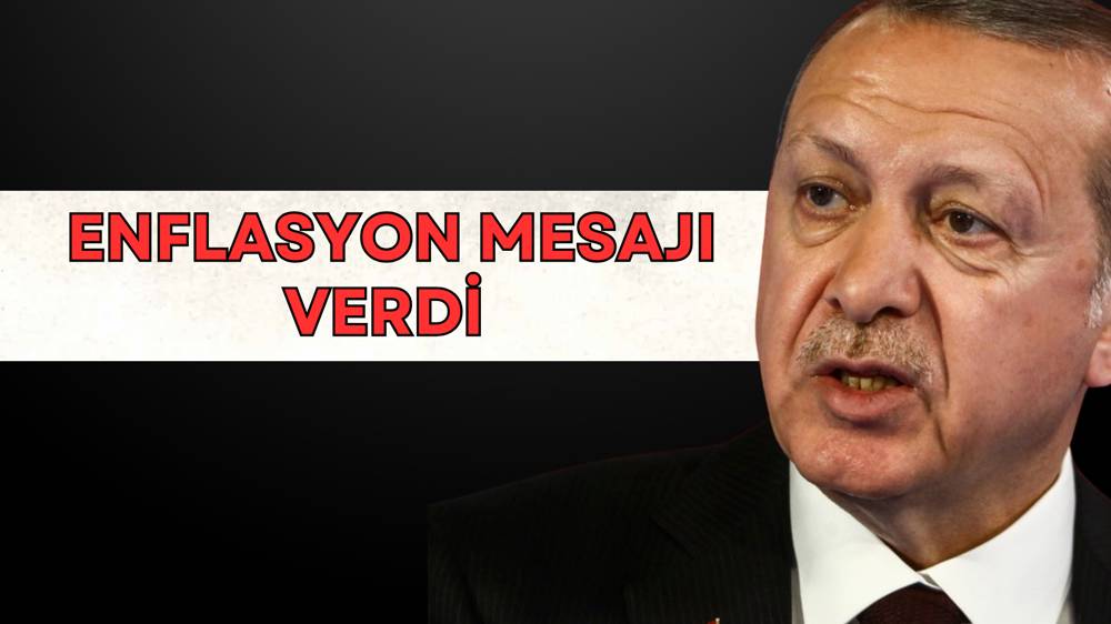 Cumhurbaşkanı Erdoğan'dan enflasyon mesajı