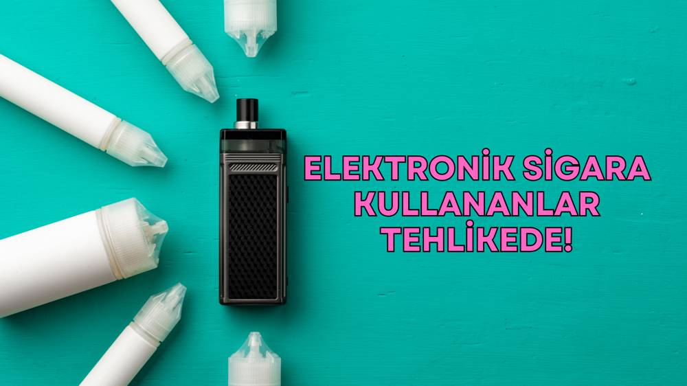 Elektronik sigaraların karanlık yüzü: Kurşun ve uranyum tehlikesi!